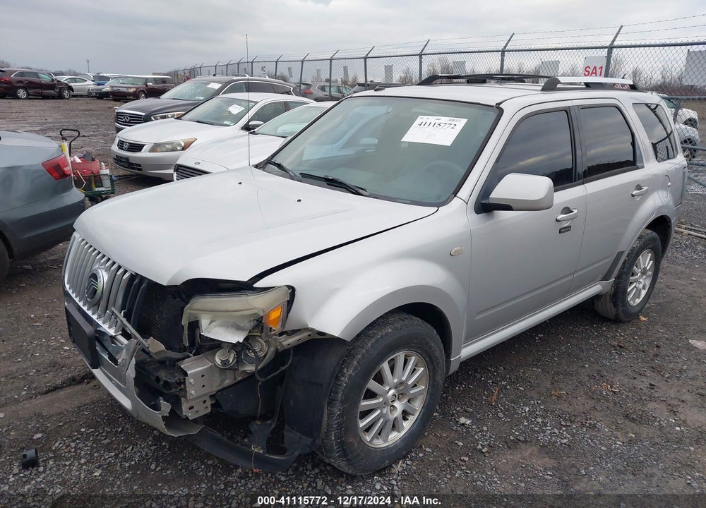 2009 MERCURY MARINER PREMIER VIN: 4M2CU87759KJ13201