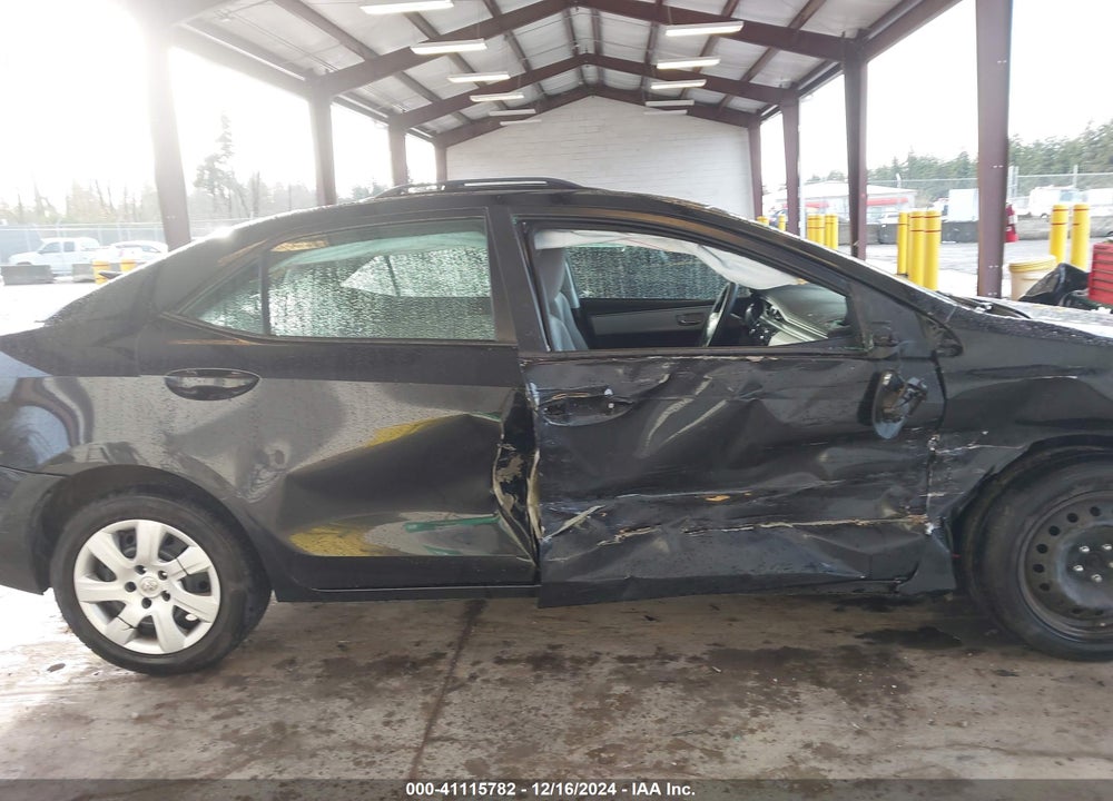 2016 TOYOTA COROLLA LE VIN: 5YFBURHE8GP477809