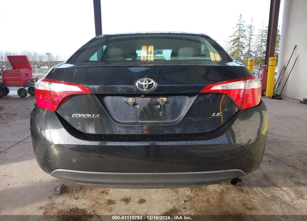 2016 TOYOTA COROLLA LE VIN: 5YFBURHE8GP477809