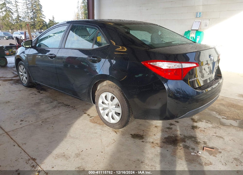 2016 TOYOTA COROLLA LE VIN: 5YFBURHE8GP477809