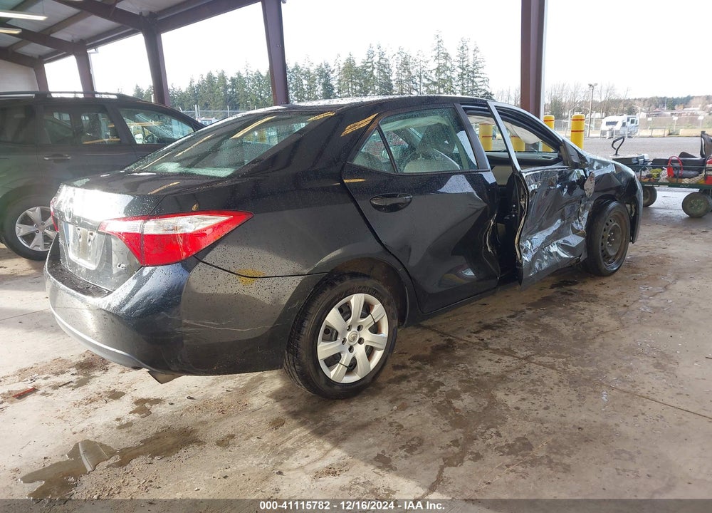 2016 TOYOTA COROLLA LE VIN: 5YFBURHE8GP477809
