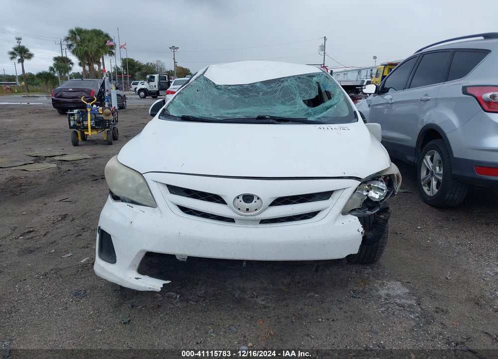 2011 TOYOTA COROLLA LE VIN: 2T1BU4EE2BC574889