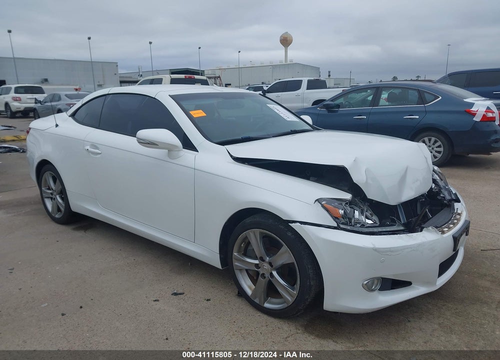 2012 LEXUS IS 350C VIN: JTHFE2C20C2507220