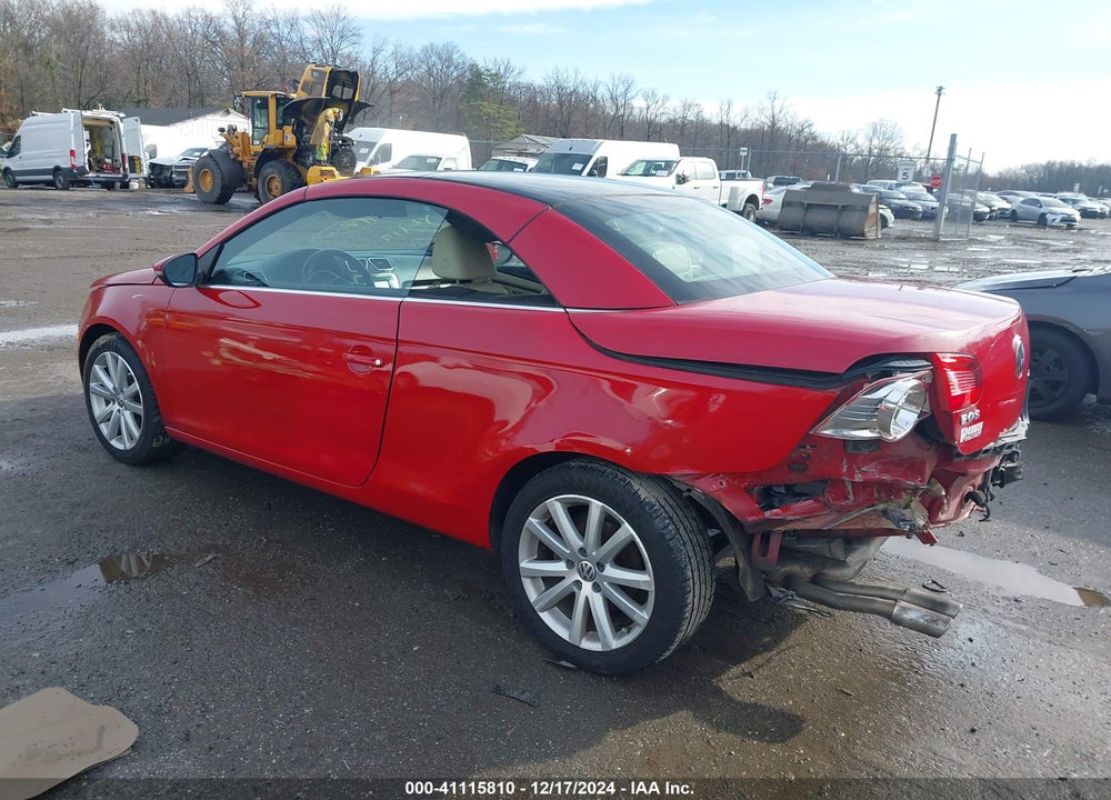 2010 VOLKSWAGEN EOS KOMFORT VIN: WVWBA7AH8AV011481
