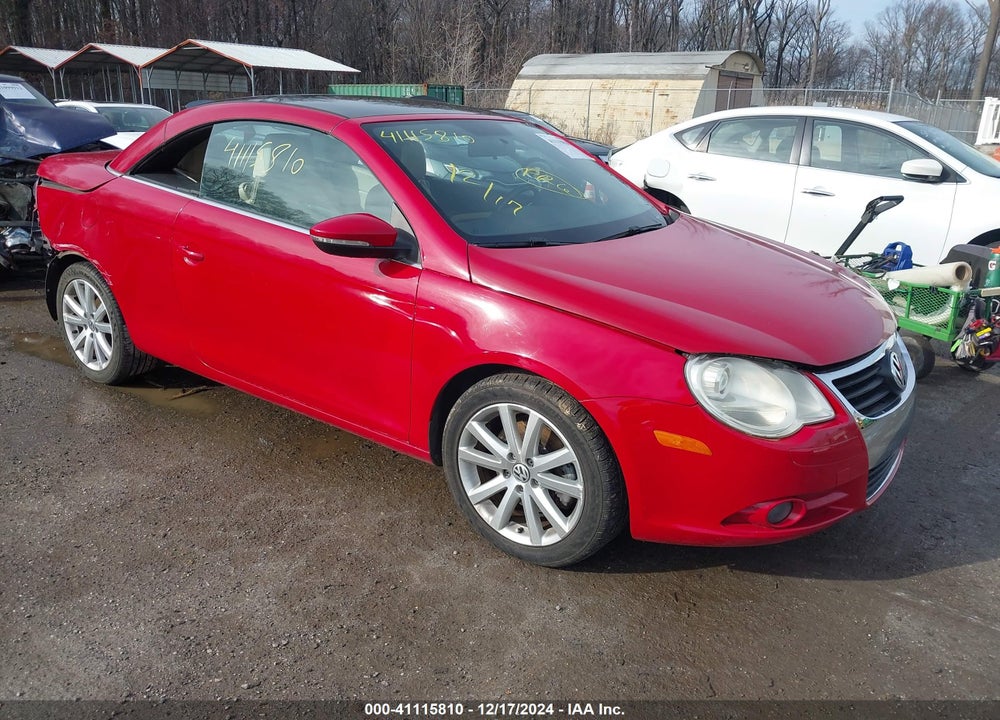 2010 VOLKSWAGEN EOS KOMFORT VIN: WVWBA7AH8AV011481