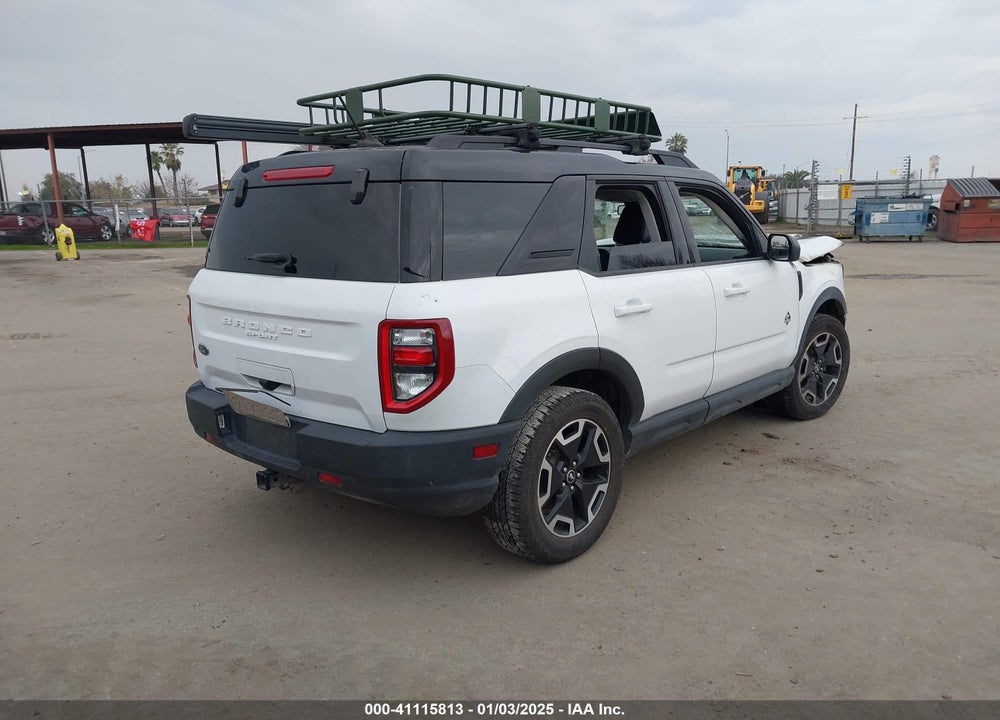 2021 FORD BRONCO SPORT OUTER BANKS VIN: 3FMCR9C66MRA80865