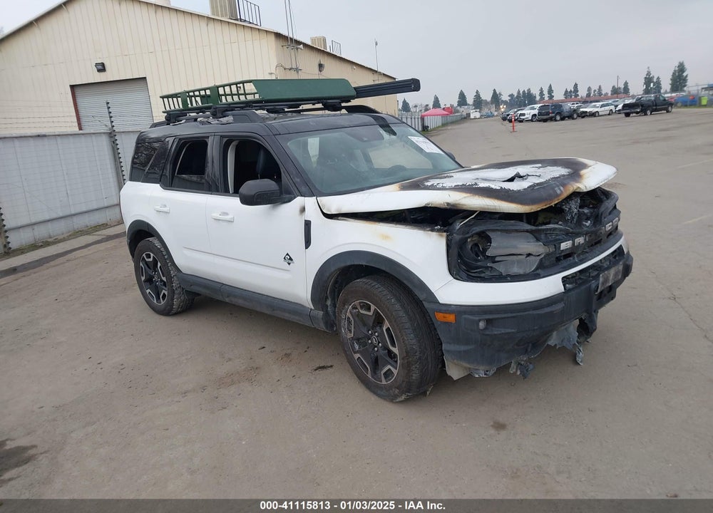 2021 FORD BRONCO SPORT OUTER BANKS VIN: 3FMCR9C66MRA80865