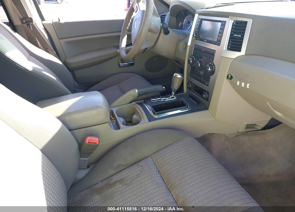 2009 JEEP GRAND CHEROKEE LAREDO VIN: 1J8GS48K19C549121