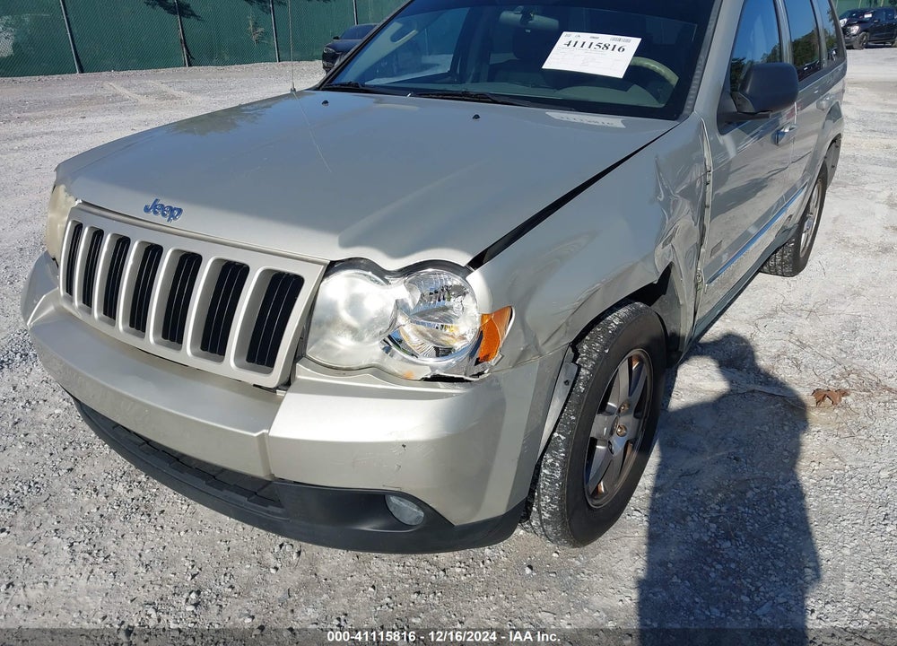 2009 JEEP GRAND CHEROKEE LAREDO VIN: 1J8GS48K19C549121