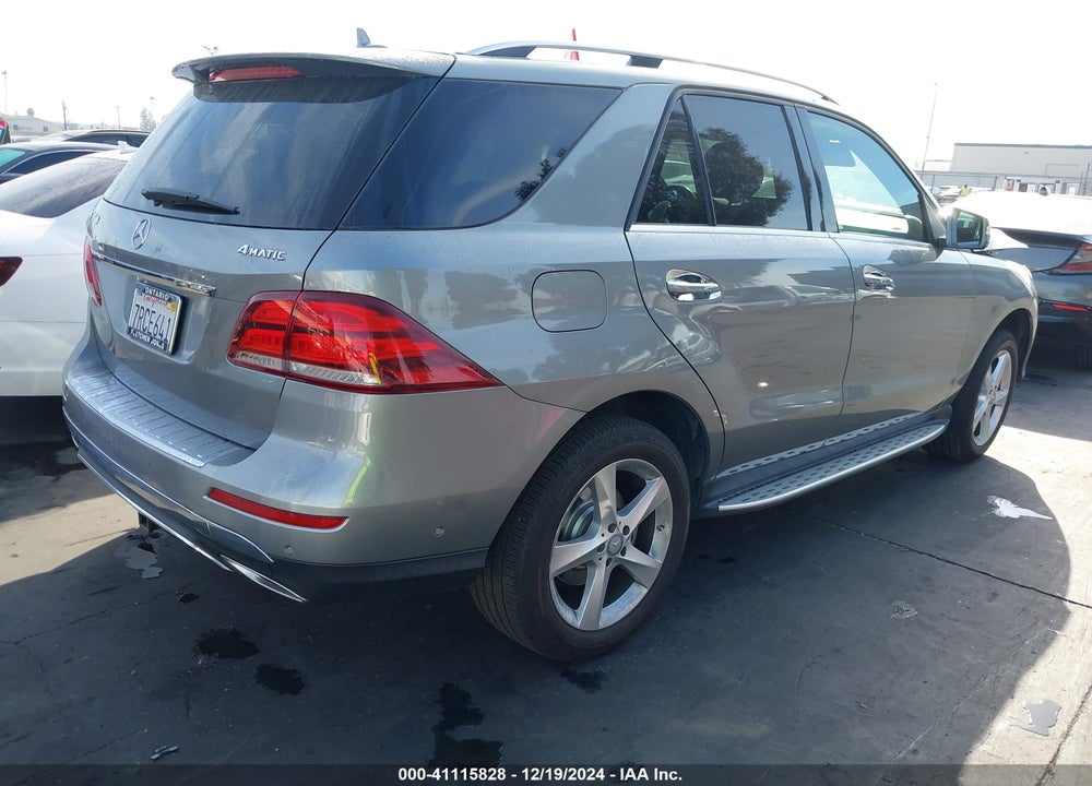 2016 MERCEDES-BENZ GLE 350 4MATIC VIN: 4JGDA5HBXGA681091