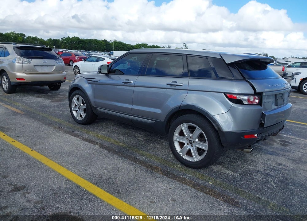 2013 LAND ROVER RANGE ROVER EVOQUE PURE VIN: SALVP2BG8DH728544