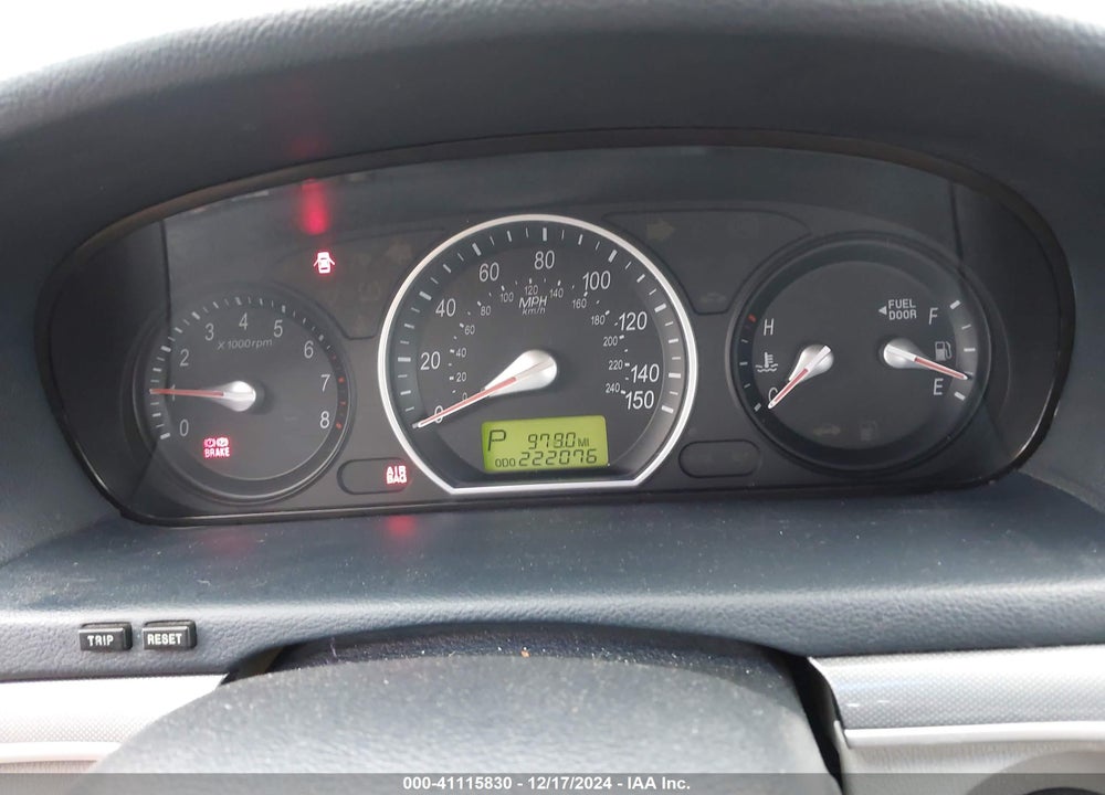 2006 HYUNDAI SONATA GLS VIN: 5NPEU46C66H169762