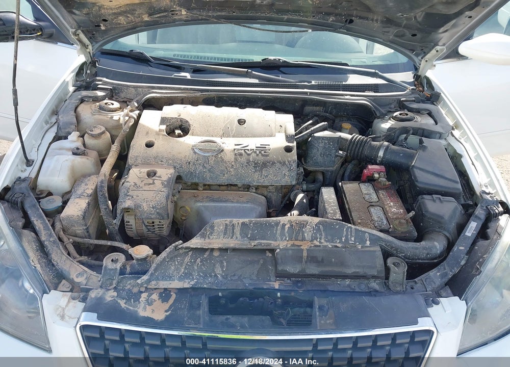 2005 NISSAN ALTIMA 2.5 S VIN: 1N4AL11D95N921619
