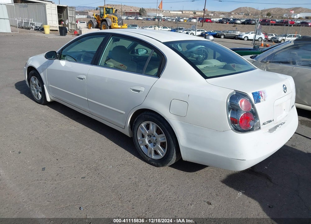 2005 NISSAN ALTIMA 2.5 S VIN: 1N4AL11D95N921619