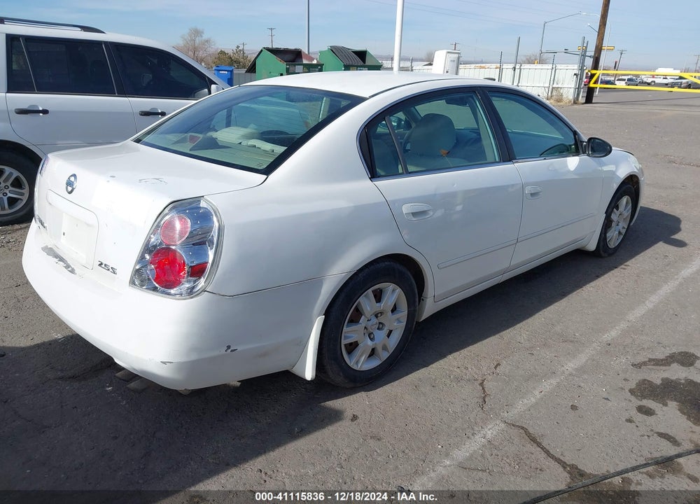 2005 NISSAN ALTIMA 2.5 S VIN: 1N4AL11D95N921619