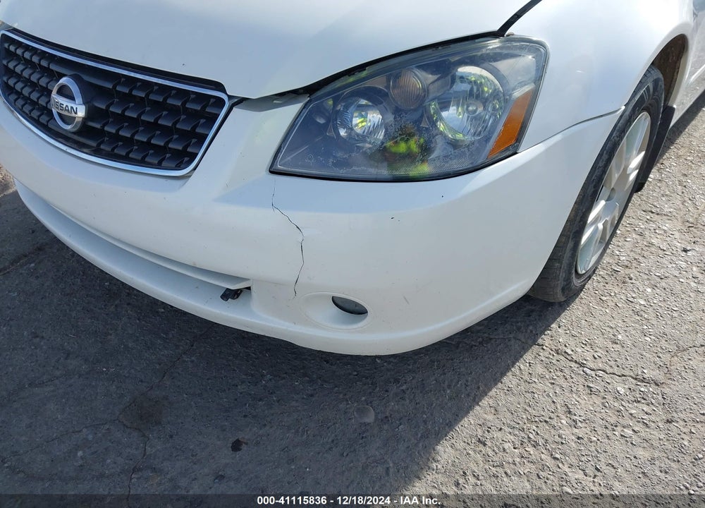 2005 NISSAN ALTIMA 2.5 S VIN: 1N4AL11D95N921619