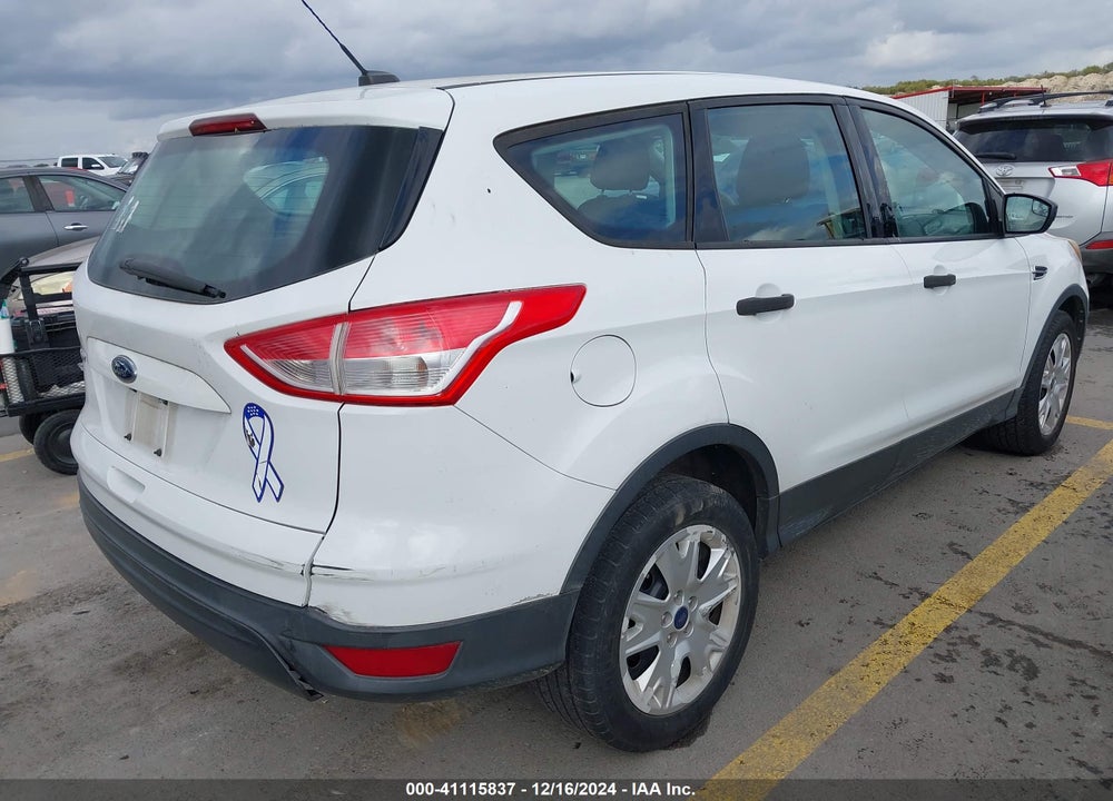 2013 FORD ESCAPE S VIN: 1FMCU0F78DUA39791