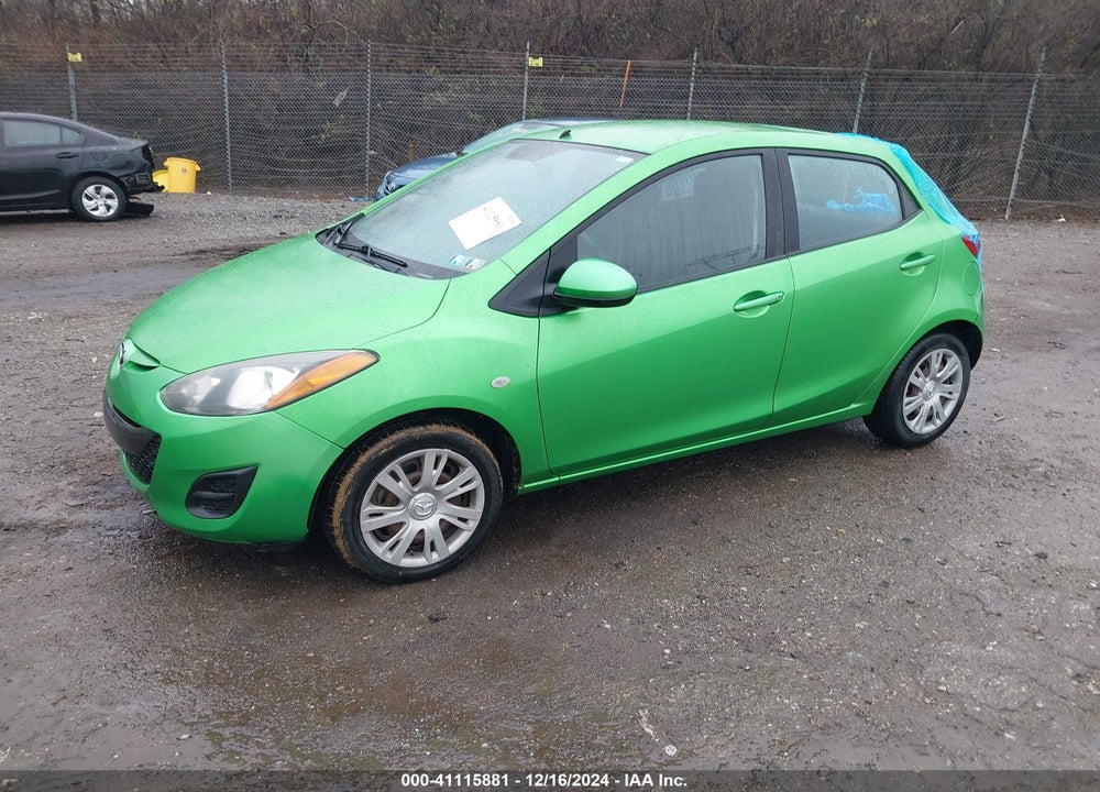 2012 MAZDA 2 SPORT VIN: JM1DE1KZ6C0134326