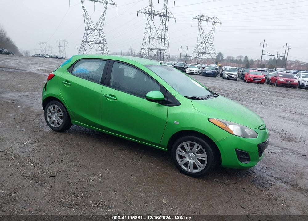 2012 MAZDA 2 SPORT VIN: JM1DE1KZ6C0134326