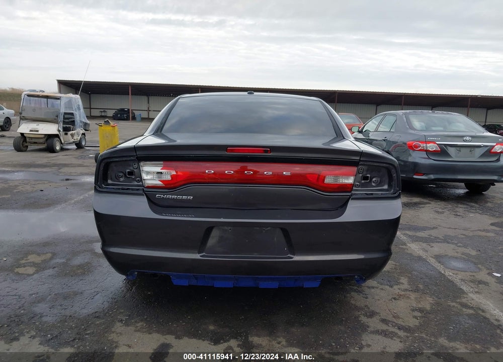 2014 DODGE CHARGER SE VIN: 2C3CDXBG9EH287690