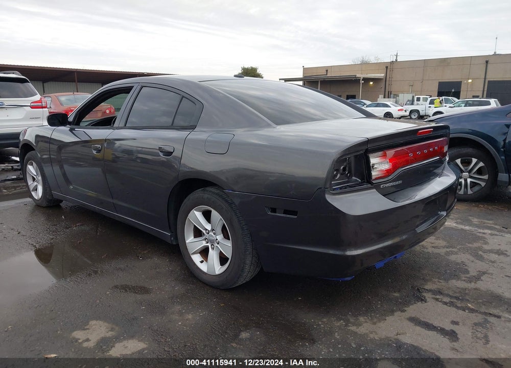 2014 DODGE CHARGER SE VIN: 2C3CDXBG9EH287690