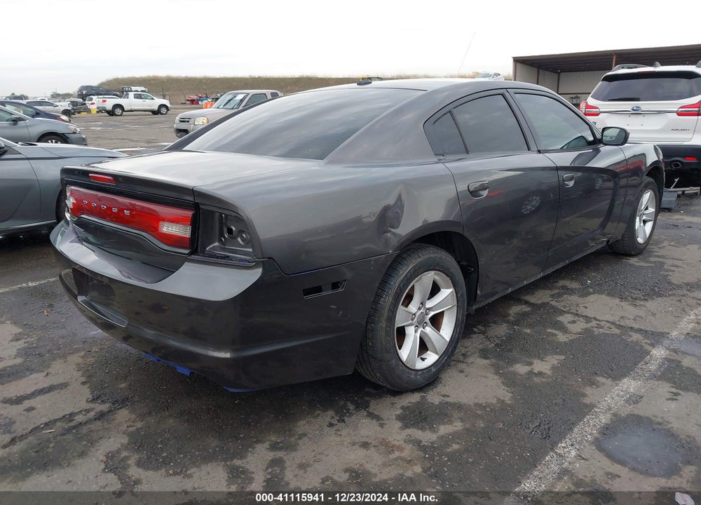 2014 DODGE CHARGER SE VIN: 2C3CDXBG9EH287690