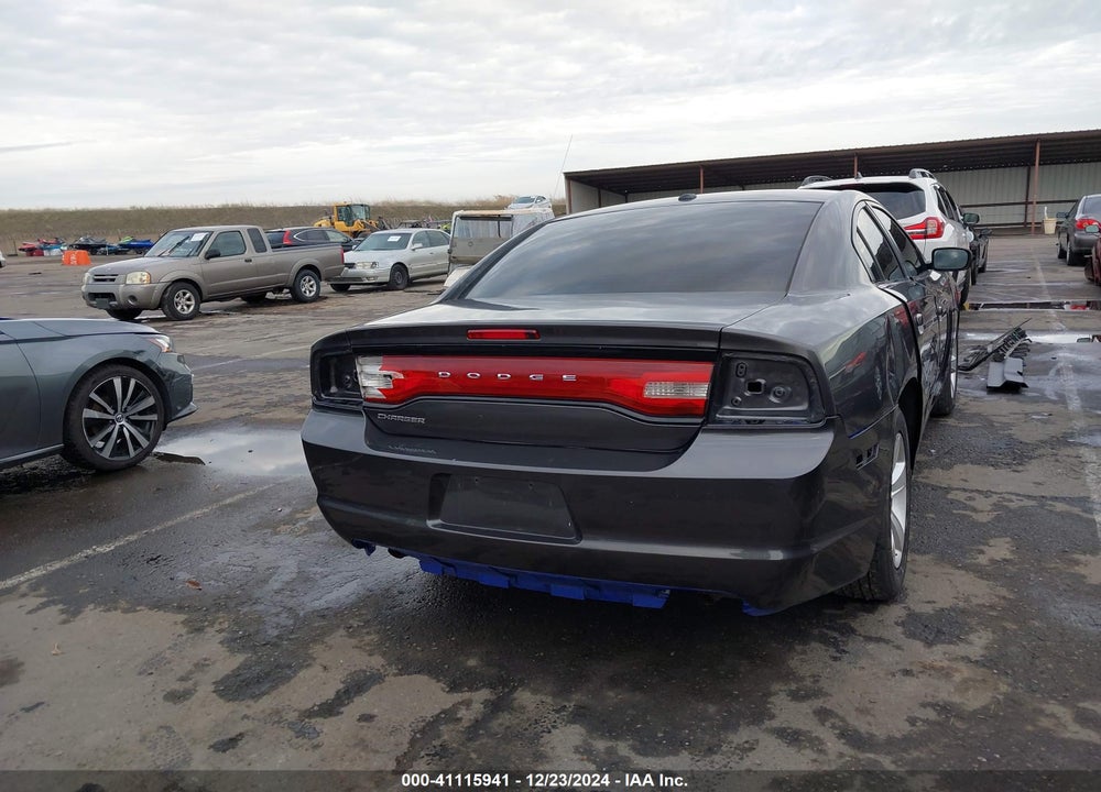 2014 DODGE CHARGER SE VIN: 2C3CDXBG9EH287690