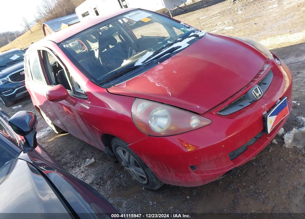 2008 HONDA FIT VIN: JHMGD38448S018625