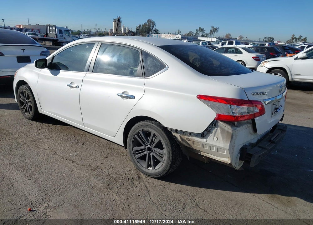 2013 NISSAN SENTRA SV VIN: 3N1AB7AP9DL740015