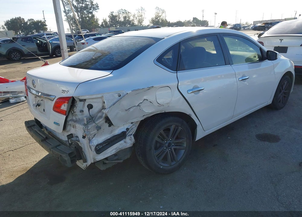 2013 NISSAN SENTRA SV VIN: 3N1AB7AP9DL740015