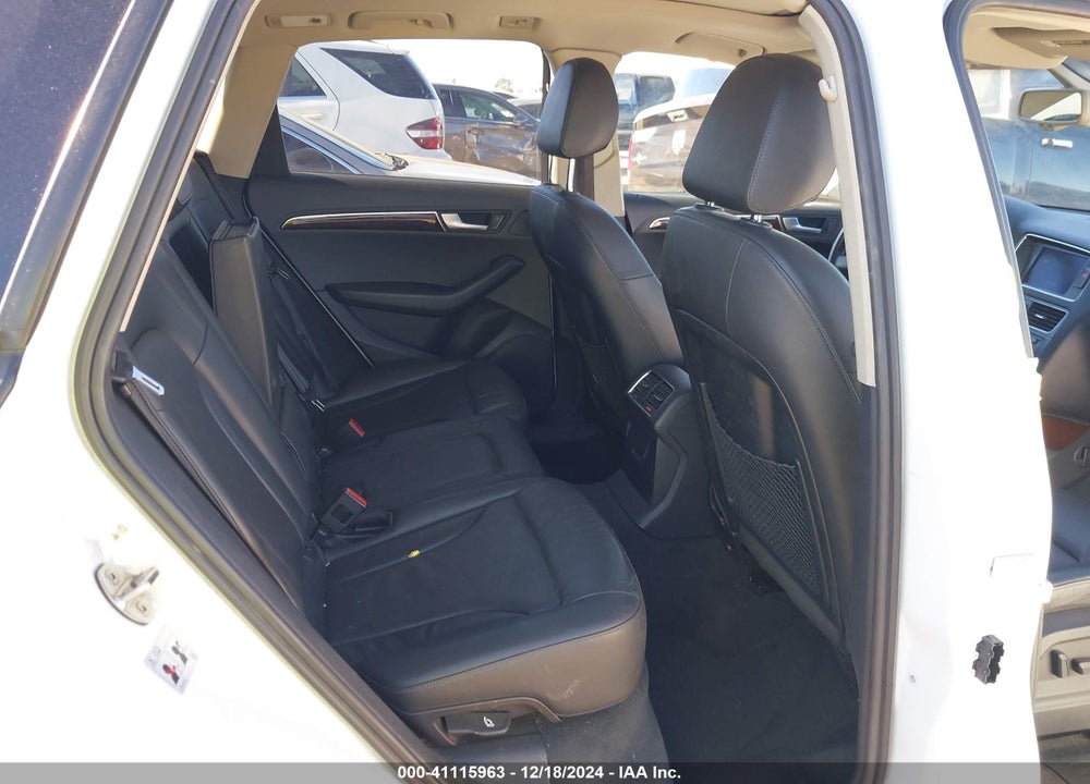 2012 AUDI Q5 2.0T PREMIUM VIN: WA1LFAFPXCA115848