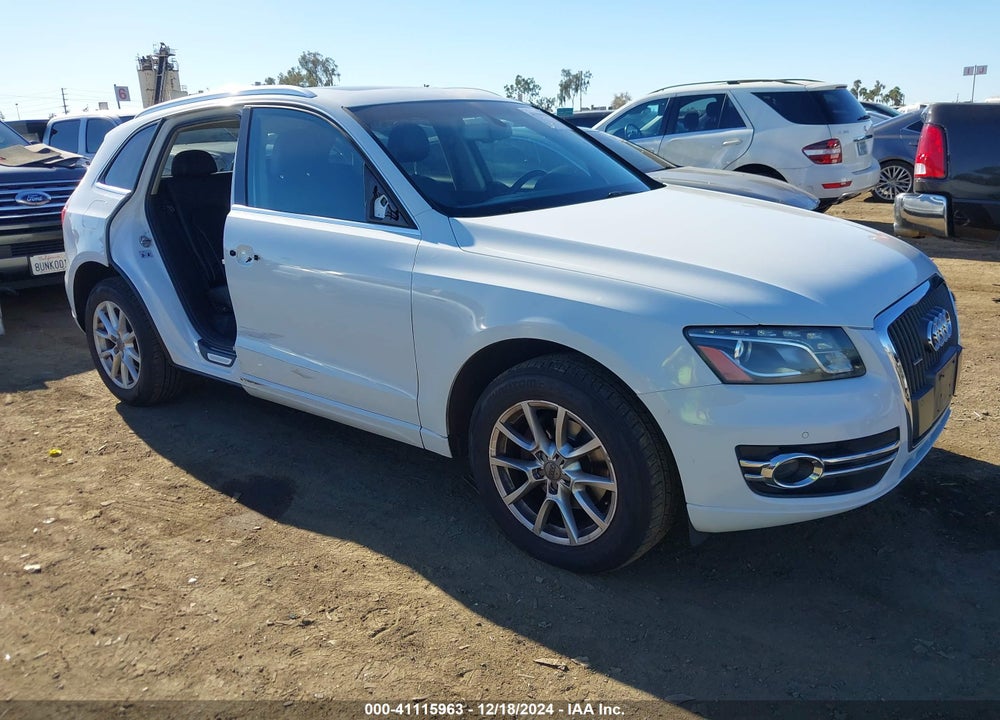 2012 AUDI Q5 2.0T PREMIUM VIN: WA1LFAFPXCA115848