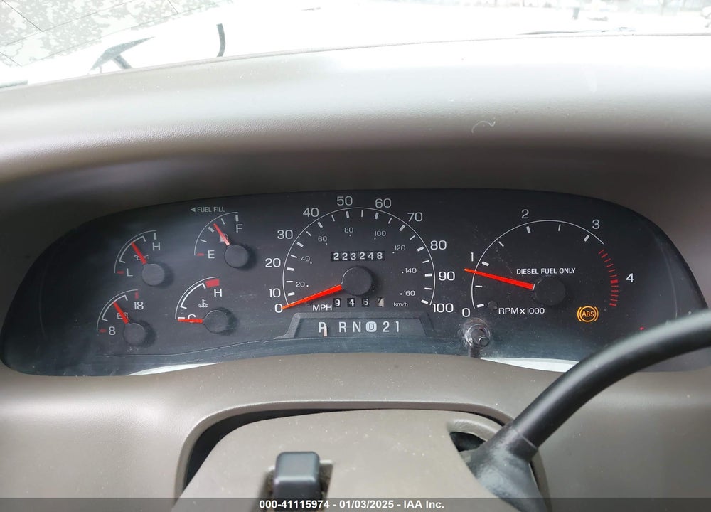 2001 FORD F-250 LARIAT/XL/XLT VIN: 1FTNW21F11ED40703