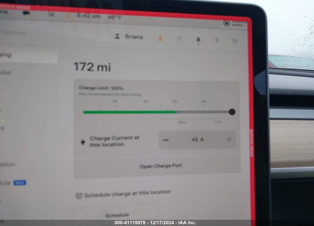 2021 TESLA MODEL Y LONG RANGE DUAL MOTOR ALL-WHEEL DRIVE VIN: 5YJYGDEE8MF101028