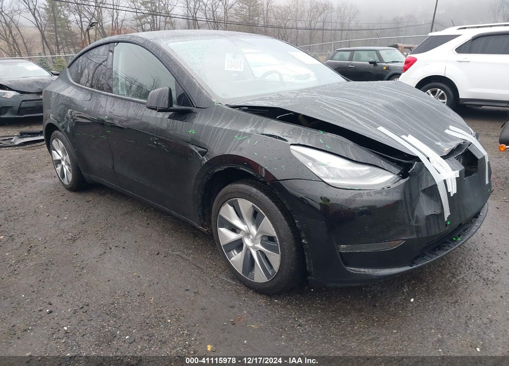 2021 TESLA MODEL Y LONG RANGE DUAL MOTOR ALL-WHEEL DRIVE VIN: 5YJYGDEE8MF101028