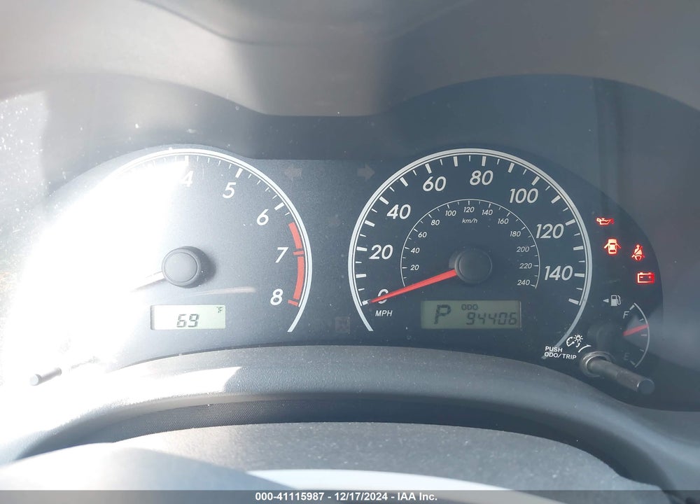 2010 TOYOTA COROLLA LE VIN: 1NXBU4EE5AZ232236