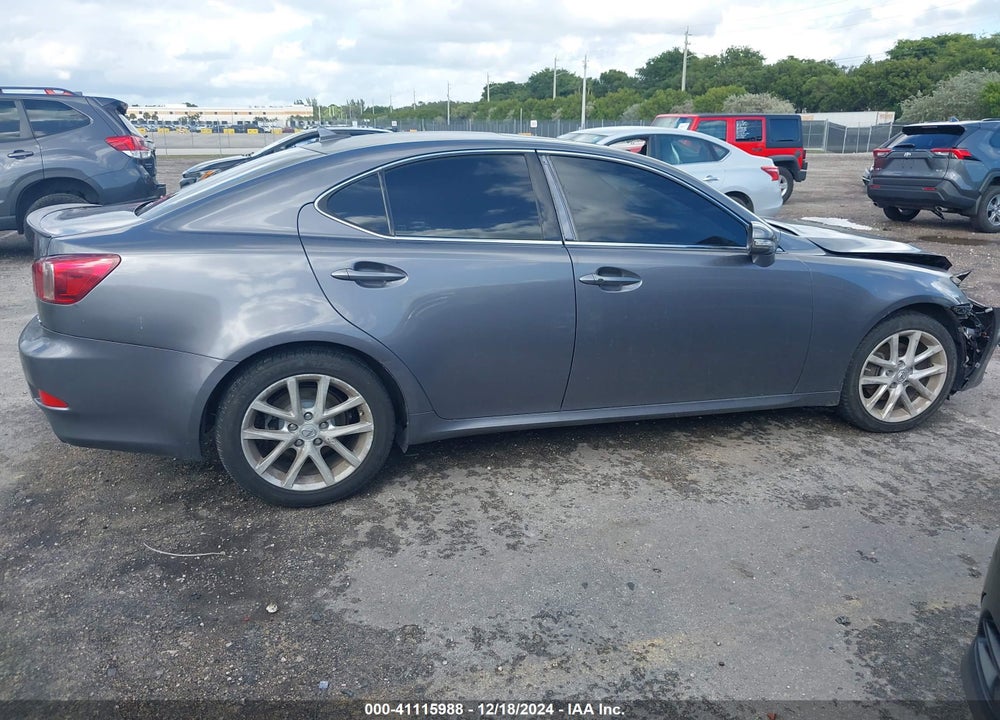 2013 LEXUS IS 250 VIN: JTHBF5C23D5191910