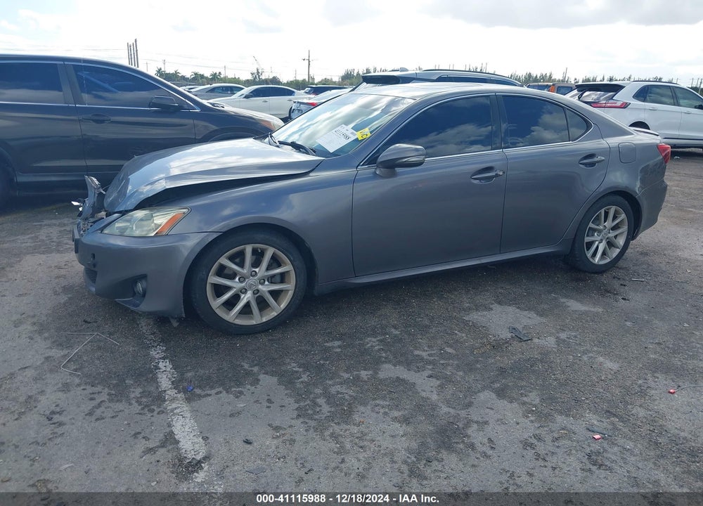 2013 LEXUS IS 250 VIN: JTHBF5C23D5191910