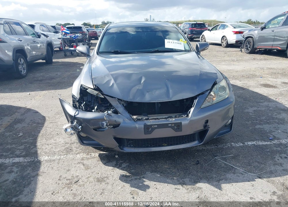 2013 LEXUS IS 250 VIN: JTHBF5C23D5191910