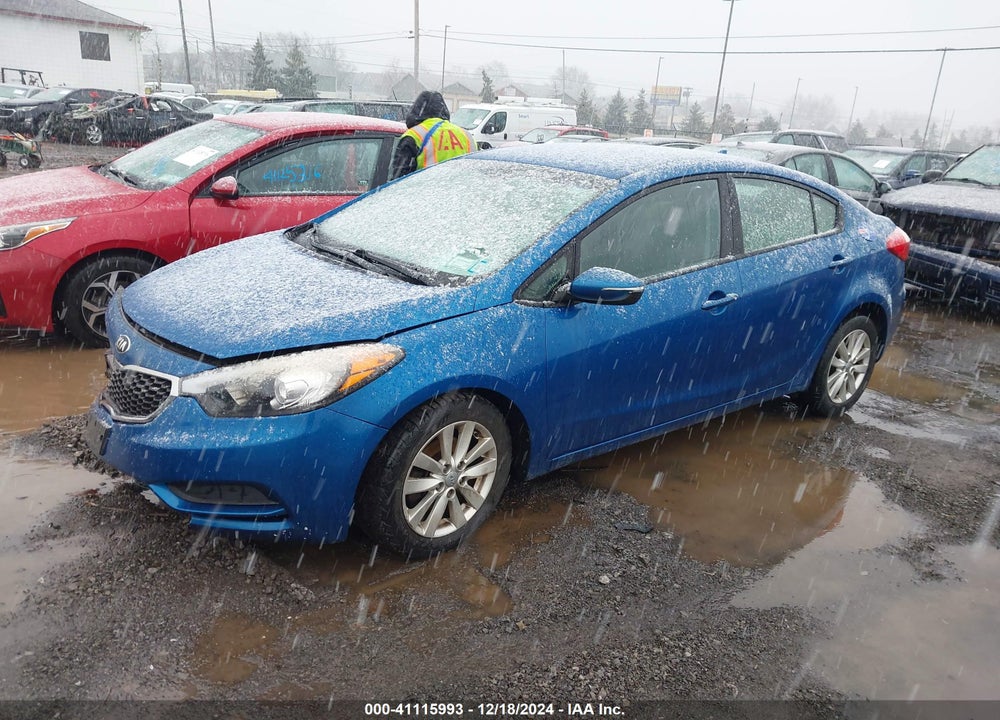 2014 KIA FORTE LX VIN: KNAFX4A6XE5102039