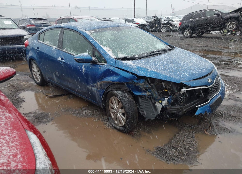 2014 KIA FORTE LX VIN: KNAFX4A6XE5102039