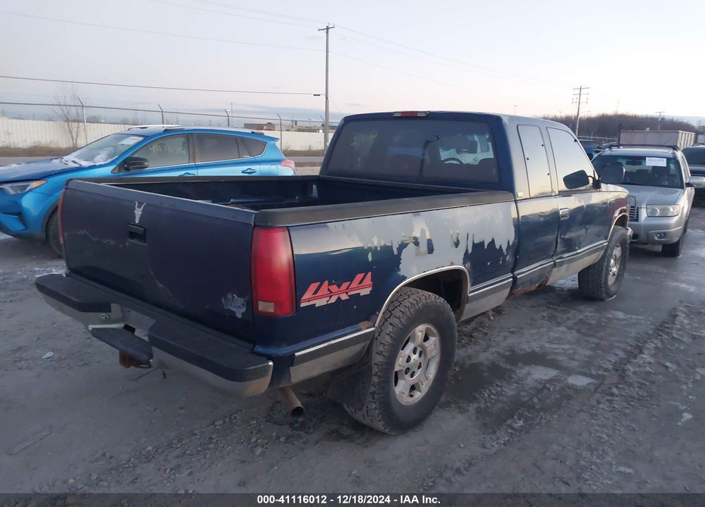 1994 CHEVROLET GMT-400 K1500 VIN: 1GCEK19K7RE232573