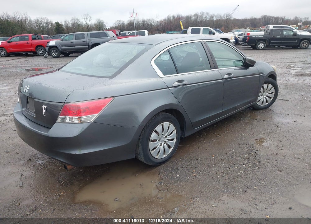 2008 HONDA ACCORD 2.4 LX VIN: 1HGCP26398A115824