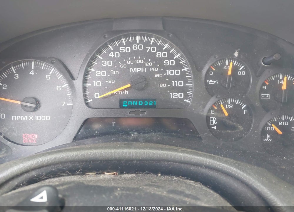 2004 CHEVROLET TRAILBLAZER LT VIN: 1GNDS13S542320611