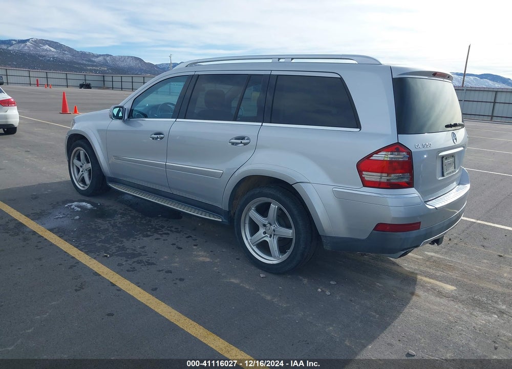 2008 MERCEDES-BENZ GL 550 4MATIC VIN: 4JGBF86EX8A380295