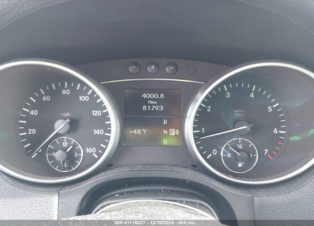2008 MERCEDES-BENZ GL 550 4MATIC VIN: 4JGBF86EX8A380295