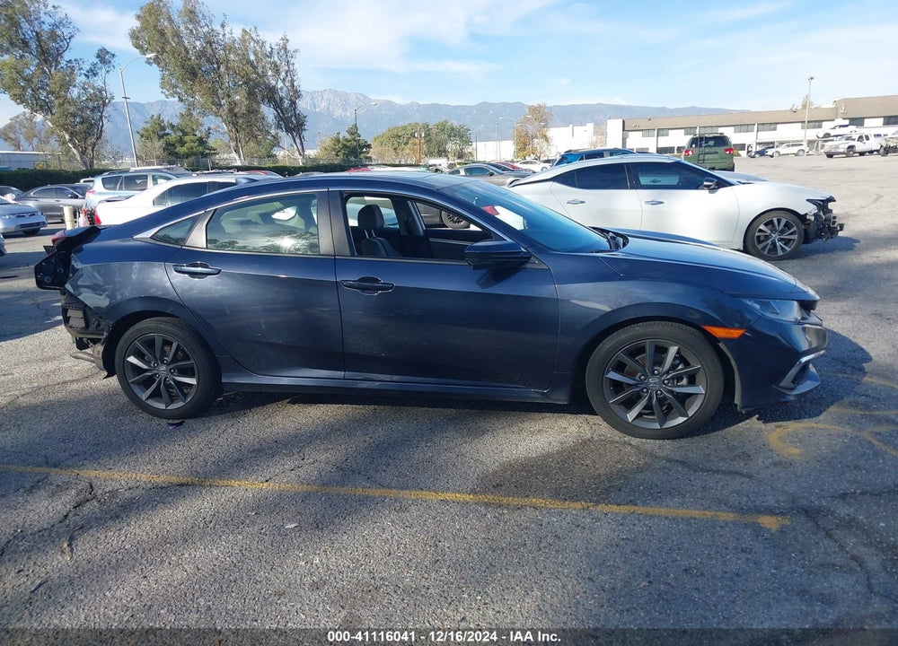 2019 HONDA CIVIC EX VIN: JHMFC1F39KX011886