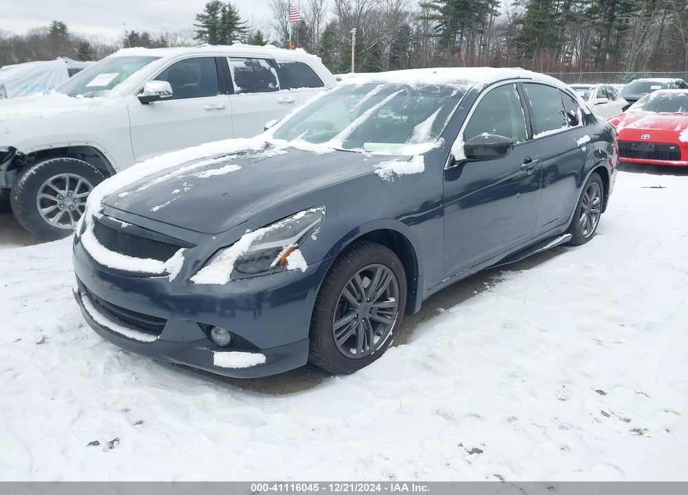 2011 INFINITI G25X VIN: JN1DV6AR5BM652999