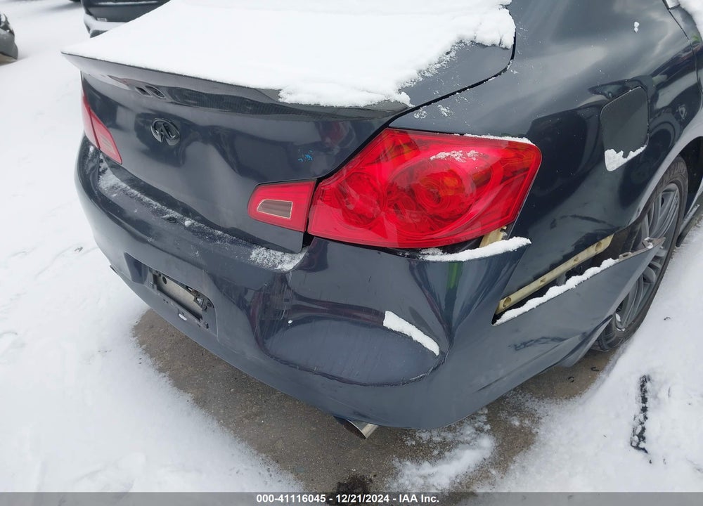 2011 INFINITI G25X VIN: JN1DV6AR5BM652999