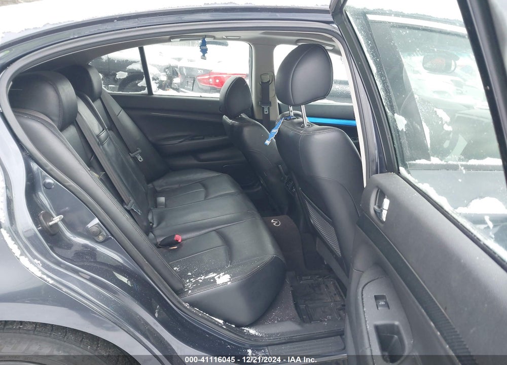 2011 INFINITI G25X VIN: JN1DV6AR5BM652999